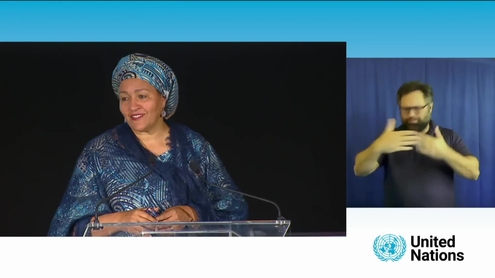 Amina J. Mohammed (Deputy Secretary-General) on Torchbearers for the SDGs: Meaningful Youth Engagement & the 2030 Agenda (SDG Action Weekend, Mobilization Day, Youth)