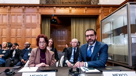 THE HAGUE – The International Court of Justice (ICJ) holds public hearings in the advisory proceedings on Climate Change – Mexico; Micronesia (Federated States of); Myanmar; Namibia and Japan