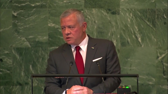 Jordan - King Addresses General Debate, 77th Session