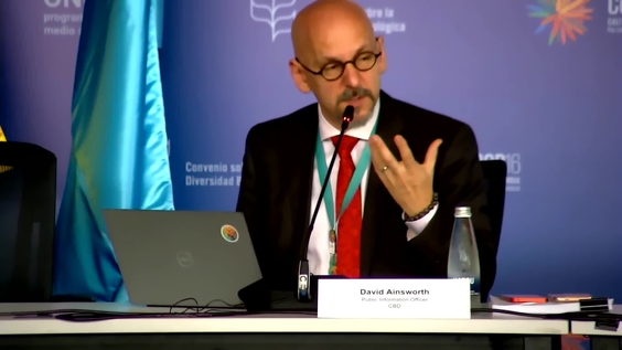 Daily Press Briefing at COP 16 – United Nations Biodiversity Conference 2024