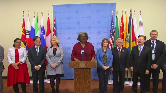 Joint Statement: Women, Peace, and Security Shared Commitments - Security Council Media Stakeout