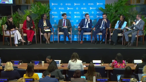 #YouthLead: Governance for human rights, peace and security and political processes - Breakout session, Action Day 1, Summit of the Future