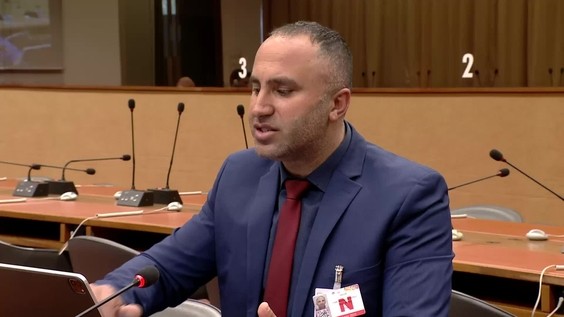Testimony by Issa Amro  (Day 1) - Public Hearings - Commission of Inquiry on the OPT and Israel