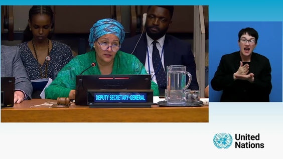 Amina J. Mohammed (UN Deputy Secretary-General) on Disability Inclusion across the United Nations