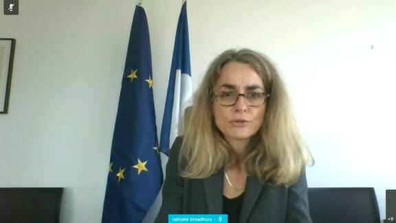 Virtual Stakeout by Deputy Permanent Representative of France