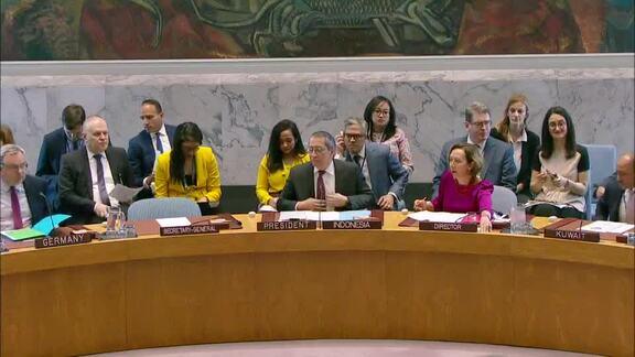 8525th Security Council Meeting: Situation in Middle East