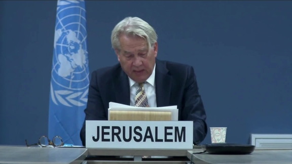 The situation in the Middle East, including the Palestinian question- Security Council, 9077th Meeting