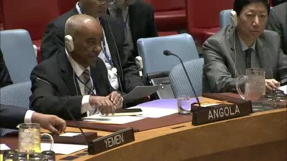 إسماعيل ولد الشيخ أحمد ( المبعوث الخاص للأمين العام لليمن ) حول الوضع في اليمن - مجلس الأمن، الجلسة ال7797