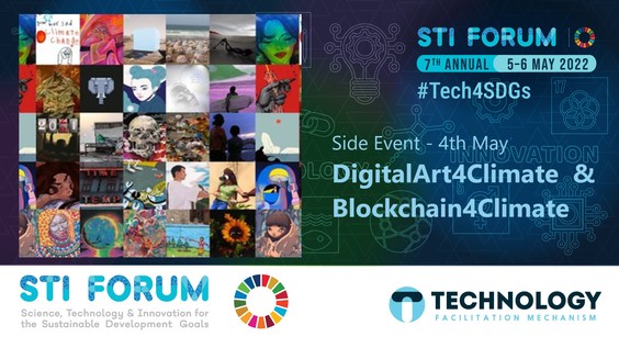 STI Forum: DigitalArt4Climate & Blockchain4Climate