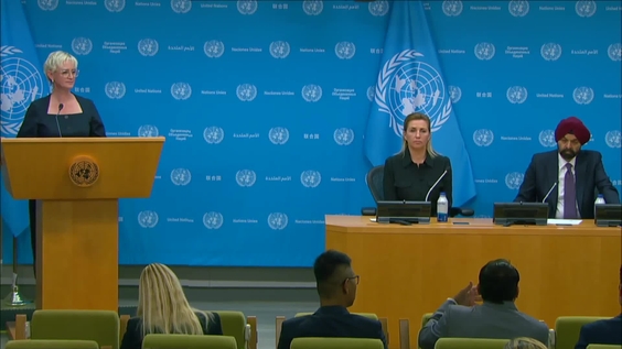 Press Conference: Prime Minister of Denmark, Mette Frederiksen, and World Bank Group President Ajay Banga on support to World Bank's Fund for Low-Income Countries