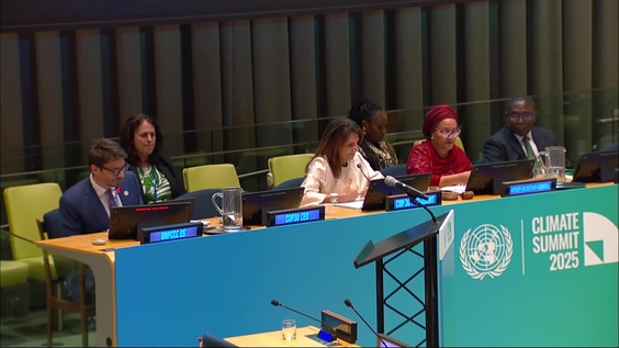 Amina J. Mohammed (Deputy Secretary-General) at the Climate Summit 2025
