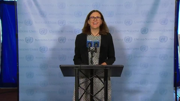 EU Trade Commissioner Brief Press on Global Alliance for Torture-Free Trade