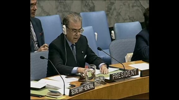 3575th Meeting of Security Council: Situation in Bosnia and Herzegovina - Part 1