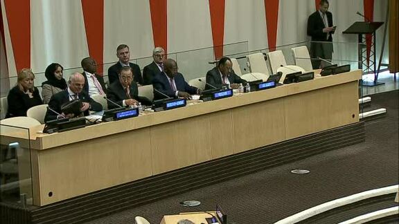 General Assembly briefing concerning the Public Health Crisis Emanating from the Ebola Virus Outbreak