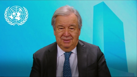 António Guterres (Secretario General) con motivo del Comienzo del Ramadán 2026