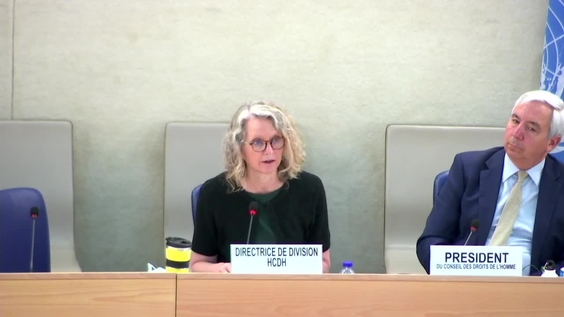 Presentation of Item:3 Reports - 25th Meeting, 50th Regular Session of Human Rights Council