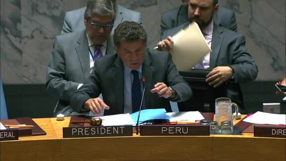 8570th Security Council Meeting: Threats to International Peace and Security