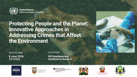 Protecting People and the Planet: Innovative approaches in Addressing Crimes that Affect the Environment