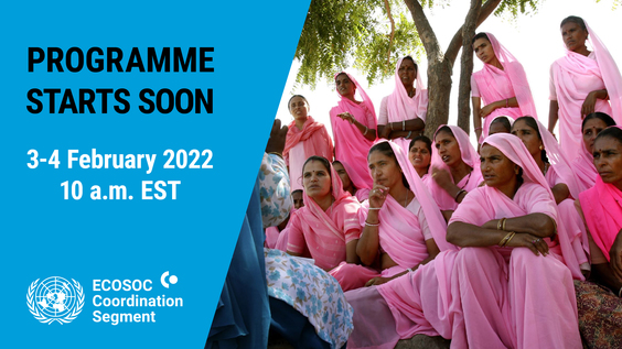 Economic and Social Council: Coordination Segment, 2022 session - 5th plenary meeting