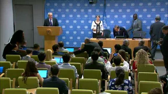Press Briefing on MDG Gap Task Force Report 2015