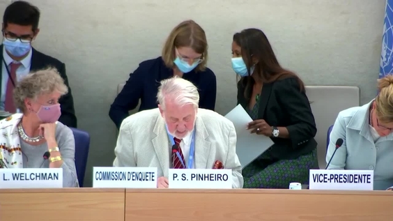 ID: Commission of inquiry on Syria - 26th Meeting, 50th Regular Session of Human Rights Council