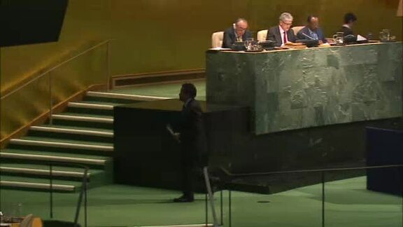 Foreign Minister of Côte d’Ivoire Addresses General Assembly