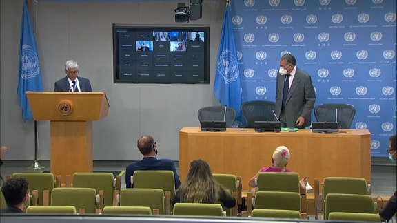 Press Conferences - High-Level Political Forum on Sustainable Development and the 2021 Sustainable Development Goals Report