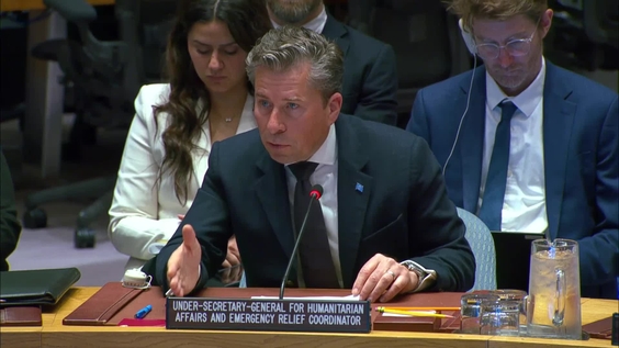 Tom Fletcher (OCHA) on the situation in the Middle East (Syria) - Security Council, 10151st meeting