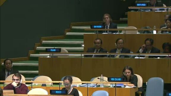 Vice-President of Indonesia Addresses General Assembly