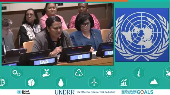 Accelerating Action for Gender Responsive Disaster Risk Reduction - "Risk Reduction Hub" on the margins of the High-Level Meeting on Disaster Risk Reduction