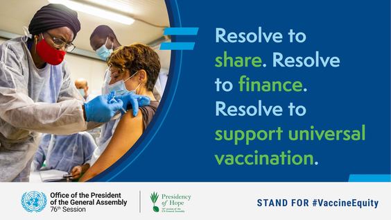 General Assembly: Galvanizing momentum for universal vaccination (Roundtable 2: Innovations and Solutions) - High-level thematic debate, 76th session