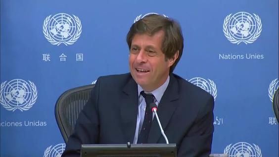 Press Conference: H.E. Mr. Nicolas de Rivière, Permanent Representative of France to the UN and President of the Security Council in July 2021 on the programme of work for the month of July