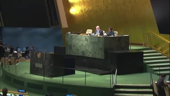 General Assembly, 66th plenary meeting, 71st Session