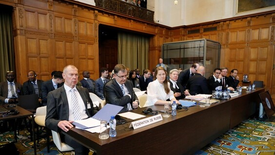 THE HAGUE – The International Court of Justice (ICJ) holds hearings in the case Ukraine v. Russian Federation - first round of oral argument of the Russian Federation (part one)