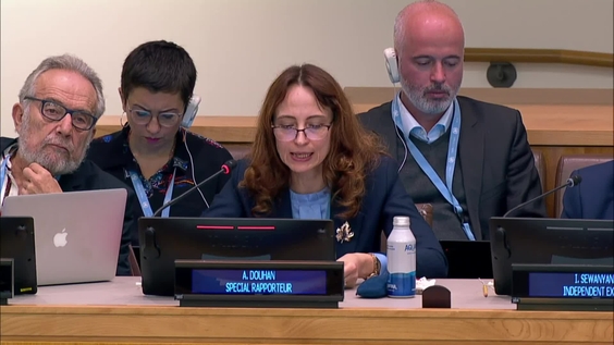 Third Committee, 28th plenary meeting - General Assembly, 78th session