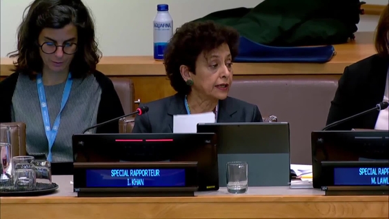 Third Committee, 19th plenary meeting - General Assembly, 79th session