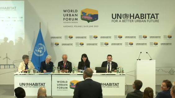 UIA 2030 Award Ceremony: Press Conference Centre - World Urban Forum 11th Session