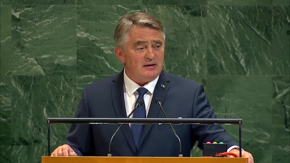 Bosnia and Herzegovina - Chairman of the Presidency Addresses General Debate, 80th Session