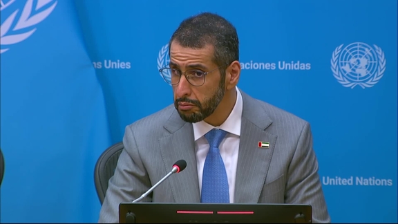 Abdulla Balalaa , Assistant Minister of Foreign Affairs for Energy and Sustainability of the United Arab Emirates on the 2026 UN Water Conference - Press Conference