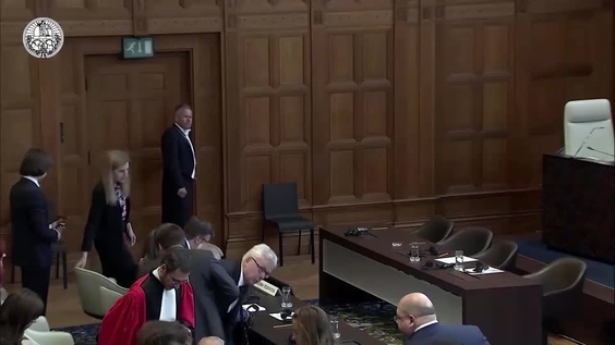 The International Court of Justice (ICJ) holds public hearings in the Case of Ukraine v. Russian Federation - first round of the oral argument of Russia, part two