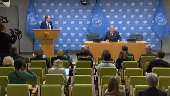 President of European Parliament Briefs Press