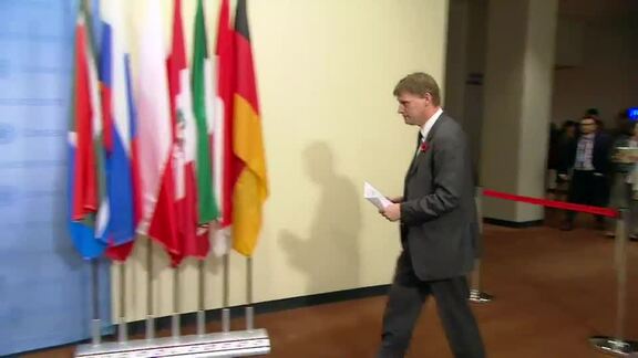 Deputy Permanent Representative of United Kingdom Briefs Press