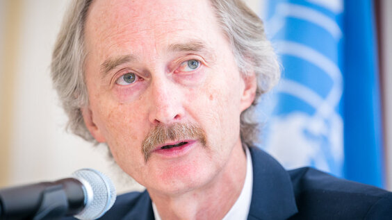 Press Briefing by UN Special Envoy for Syria