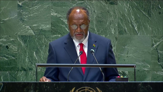 Vanuatu - Prime Minister addresses General Debate, 79th Session