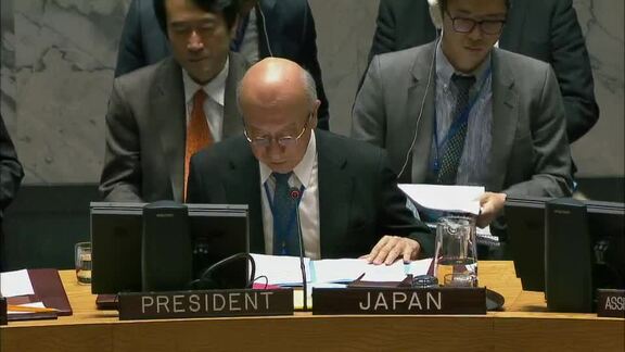 8128th Security Council Meeting: Situation in Middle East, Including Palestinian Question