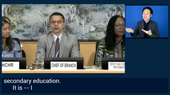 1st meeting, 2nd session of the IGWG on an optional protocol to the Convention on the Rights of the Child on the rights to early childhood education, free pre-primary education and free secondary education.