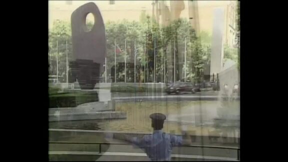Nelson Mandela Visits UN Headquarters