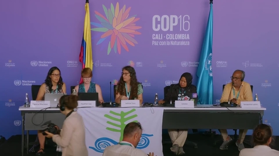 Press Conference: The Realities of 'Peace with Nature' – United Nations Biodiversity Conference 2024