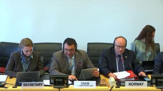 Consideration of Norway (Cont'd) - 75th Meeting, 67th Session Committee on Economic, Social and Cultural Rights