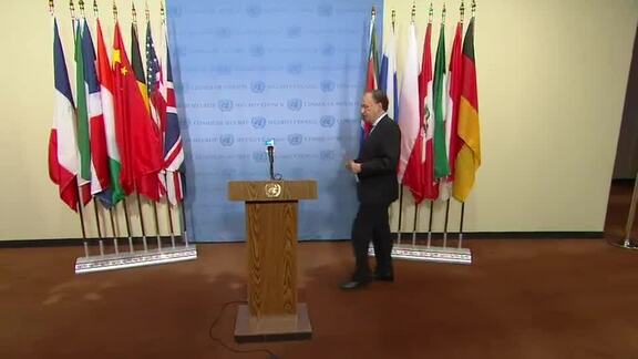 Head of OPCW Briefs Press